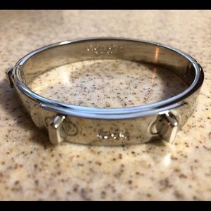 Sterling silver Coach bangle bracelet